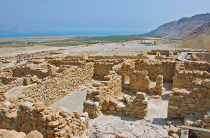 Ruins of Qumran, Near the Dead Sea (Photo by Don Knebel)