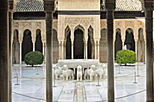 The Alhambra’s Court of Lions (Photo by Don Knebel)
