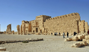 Perimeter Wall of Temple of Ba’al in Palmyra (Photo by Don Knebel)