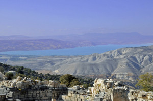 Sea of Galilee from Gadara (Photo by Don Knebel)