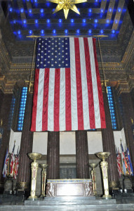 Shrine Room in Indiana War Memorial (Photo by Don Knebel)