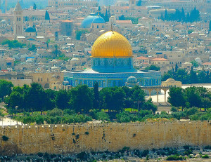 Jerusalem’s Sacred Domes (Photo by Don Knebel)