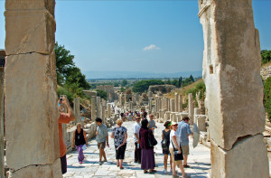Main Street in Ephesus (Photo by Don Knebel)