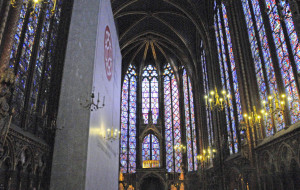 Second Floor of Sainte Chapelle (Photo by Don Knebel)