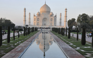 The Taj Mahal at Dusk (Photo by Don Knebel)
