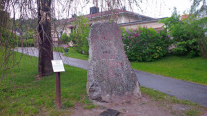 Runestone in Sigtuna, Sweden (Photo by Don Knebel)