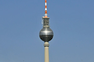 Broadcast Tower in Berlin, Germany (Photo by Don Knebel)