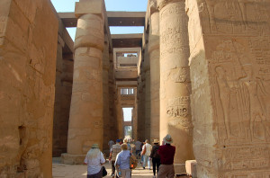 Hypostyle Hall at Karnak, near Luxor, Egypt (Photo by Don Knebel)
