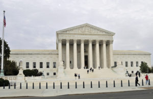 Western Façade of U. S. Supreme Court Building (Photo by Don Knebel)