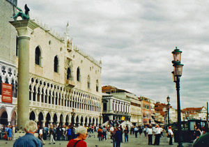 Southern Façade of Doge’s Palace in Venice (Photo by Don Knebel)